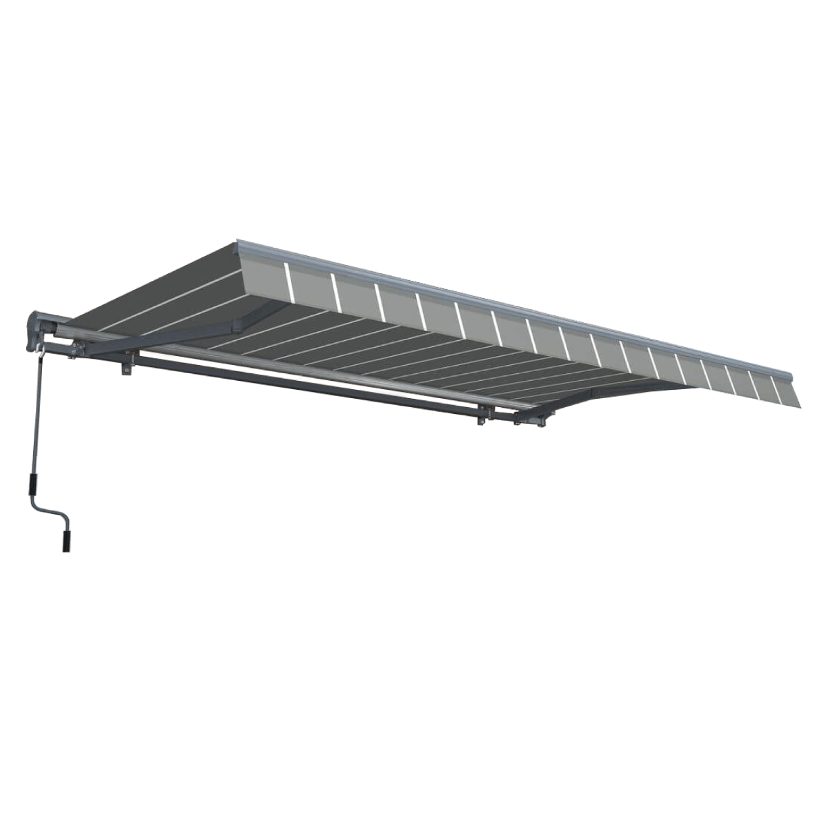 Markiza tarasowa PREMIUM 450x300 Grey/White - Gutroof