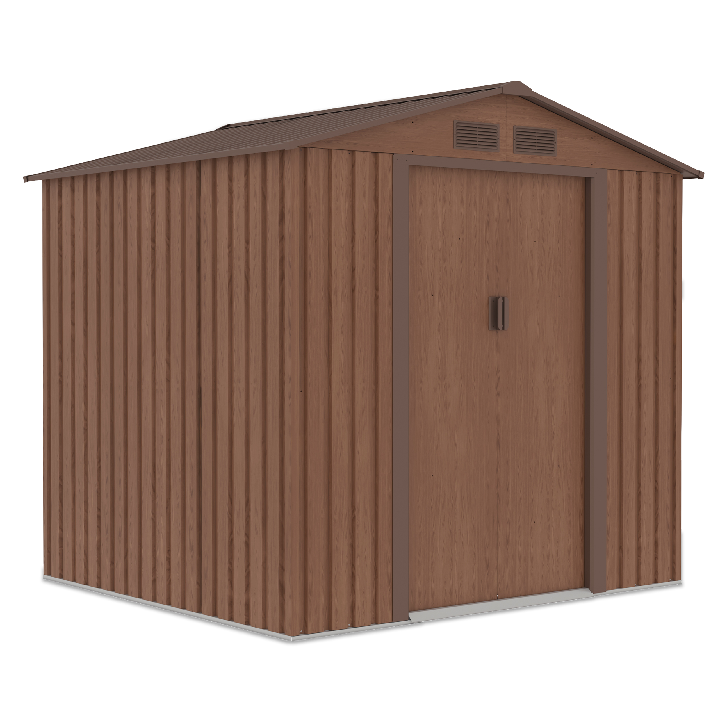 Domek schowek ogrodowy VECTOR 201x181 cm Walnut - Hardmaister