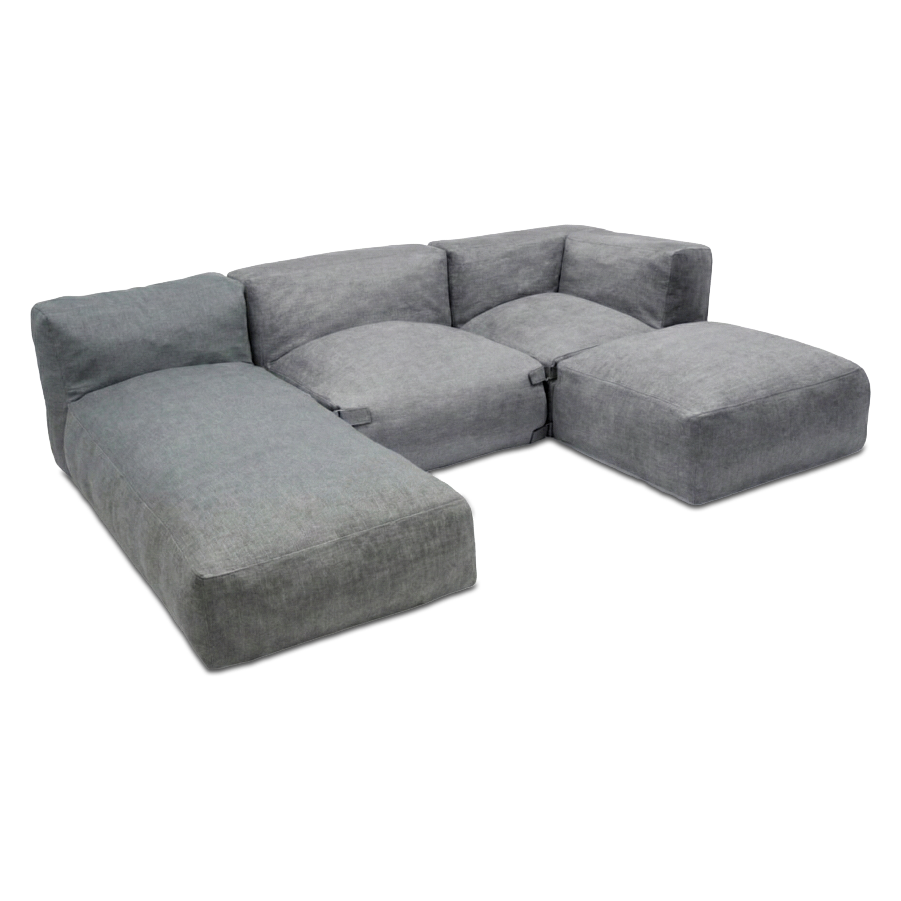 Narożnik modułowy tarasowy ALORA Standard Plus Grey - Bjørkka