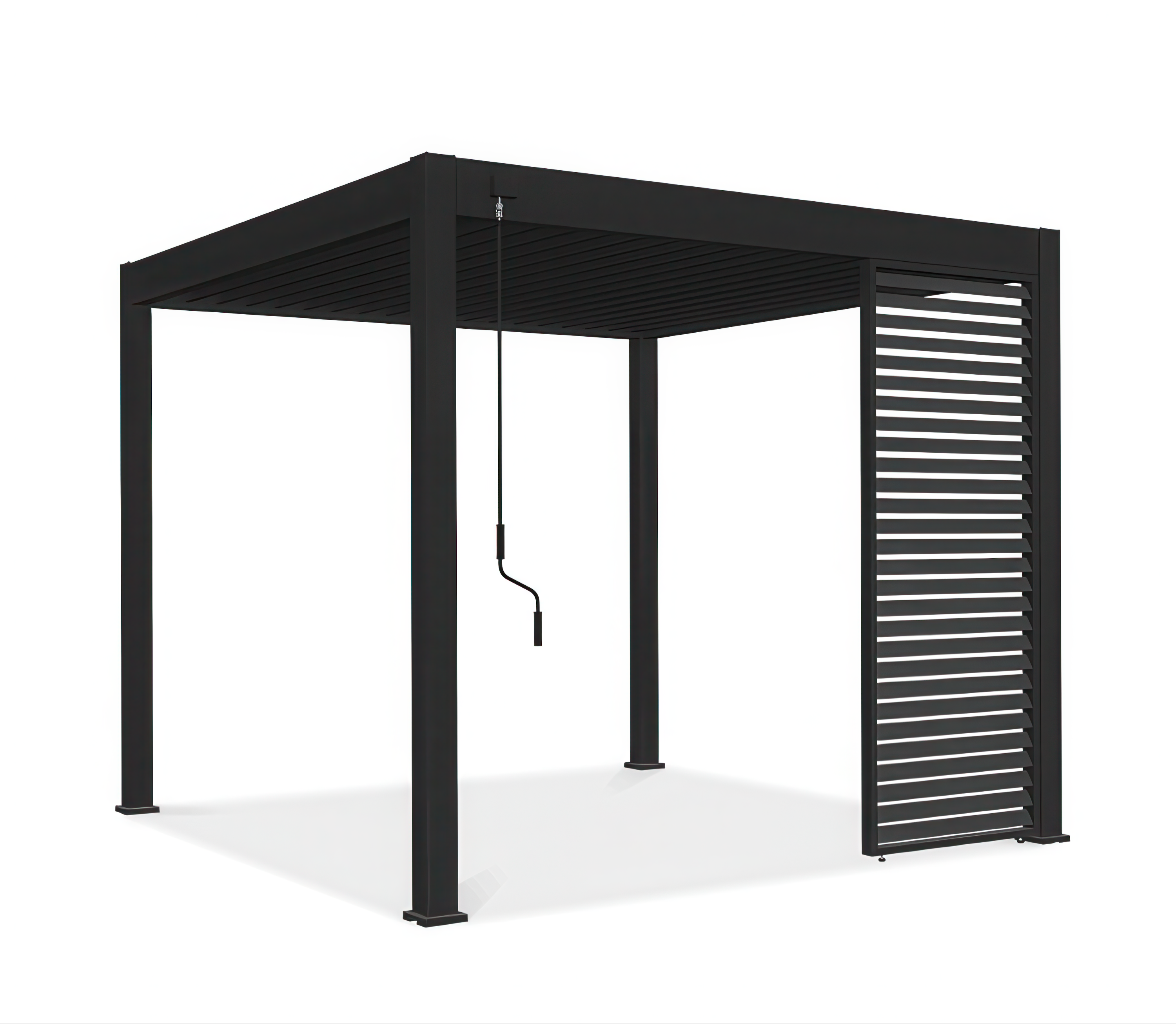 Panel żaluzjowy poziomy do pergoli ELEGANCE/DELUXE/FUSION 1 m Anthracite - Gutroof