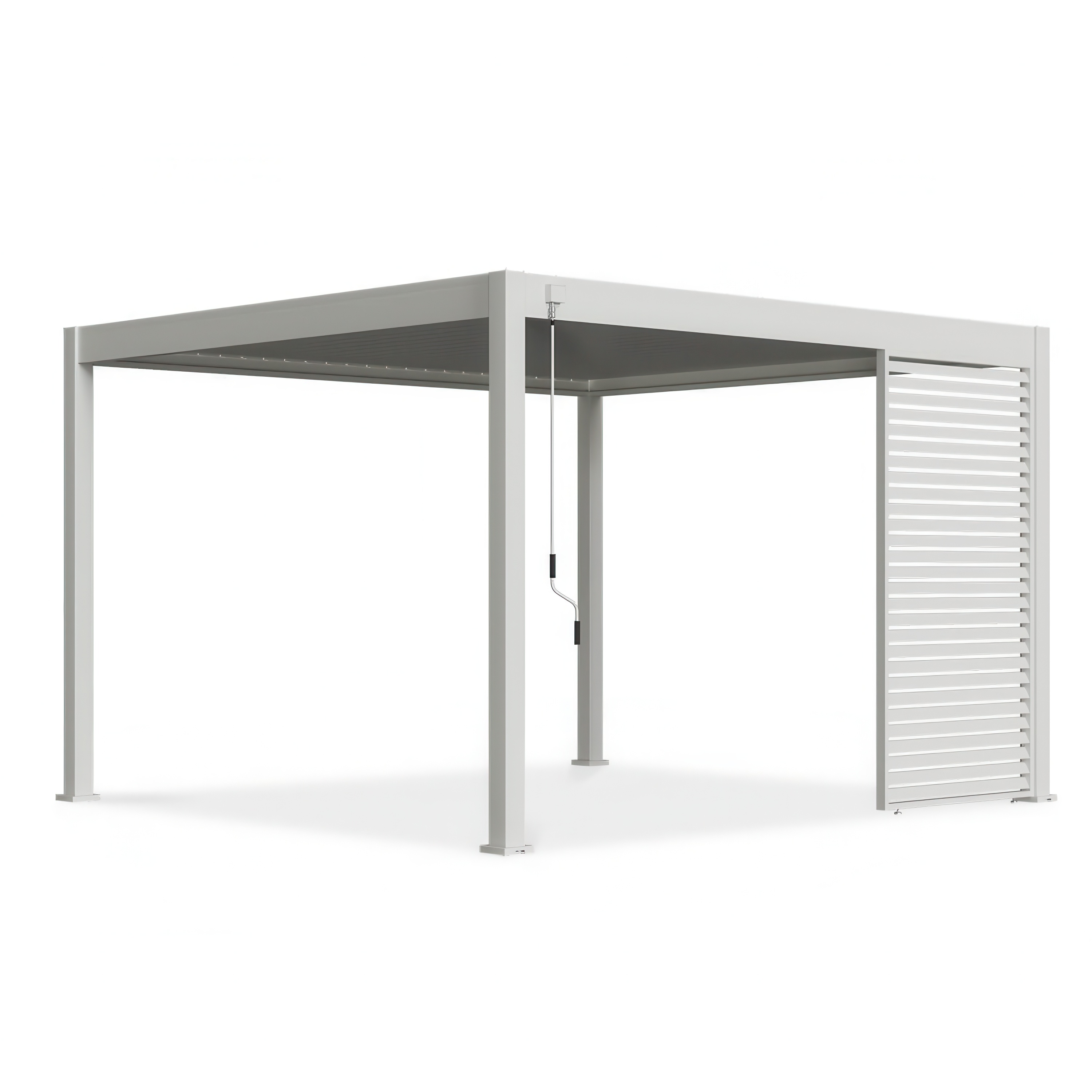 Panel żaluzjowy poziomy do pergoli ELEGANCE/DELUXE/FUSION 1.3 m White - Gutroof