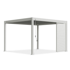Panel żaluzjowy poziomy do pergoli ELEGANCE/DELUXE/FUSION 1.3 m White - Gutroof