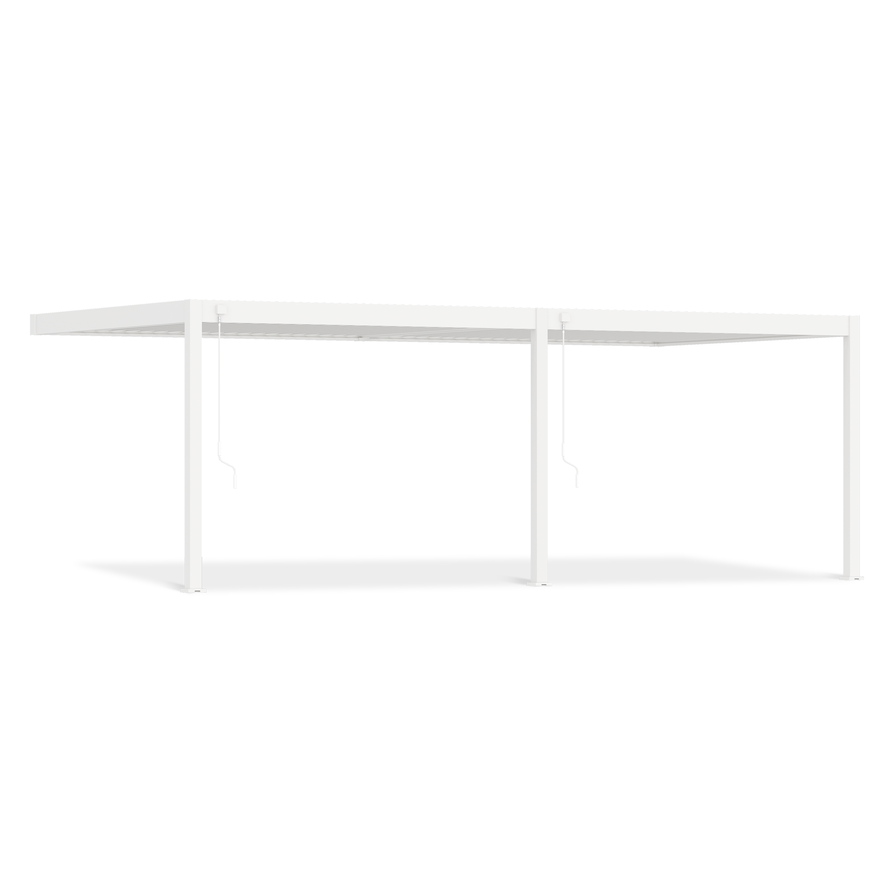 Pergola przyścienna DELUXE Wall 3,6x7,2 White - Gutroof