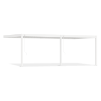 Pergola przyścienna DELUXE Wall 3,6x7,2 White - Gutroof