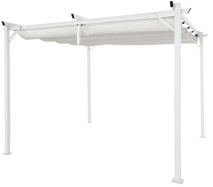 Pergola na taras Sprint 3x3m biała Hardmaister