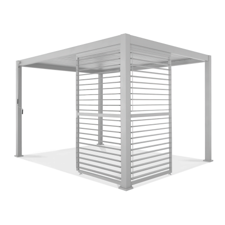 Panel do pergoli PREMIUM 4m white, regulowany - GUTROOF