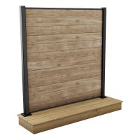 Przęsło ogrodzeniowe 1,8x1,8m do mocowania na twardym podłożu Ashwood – Keter