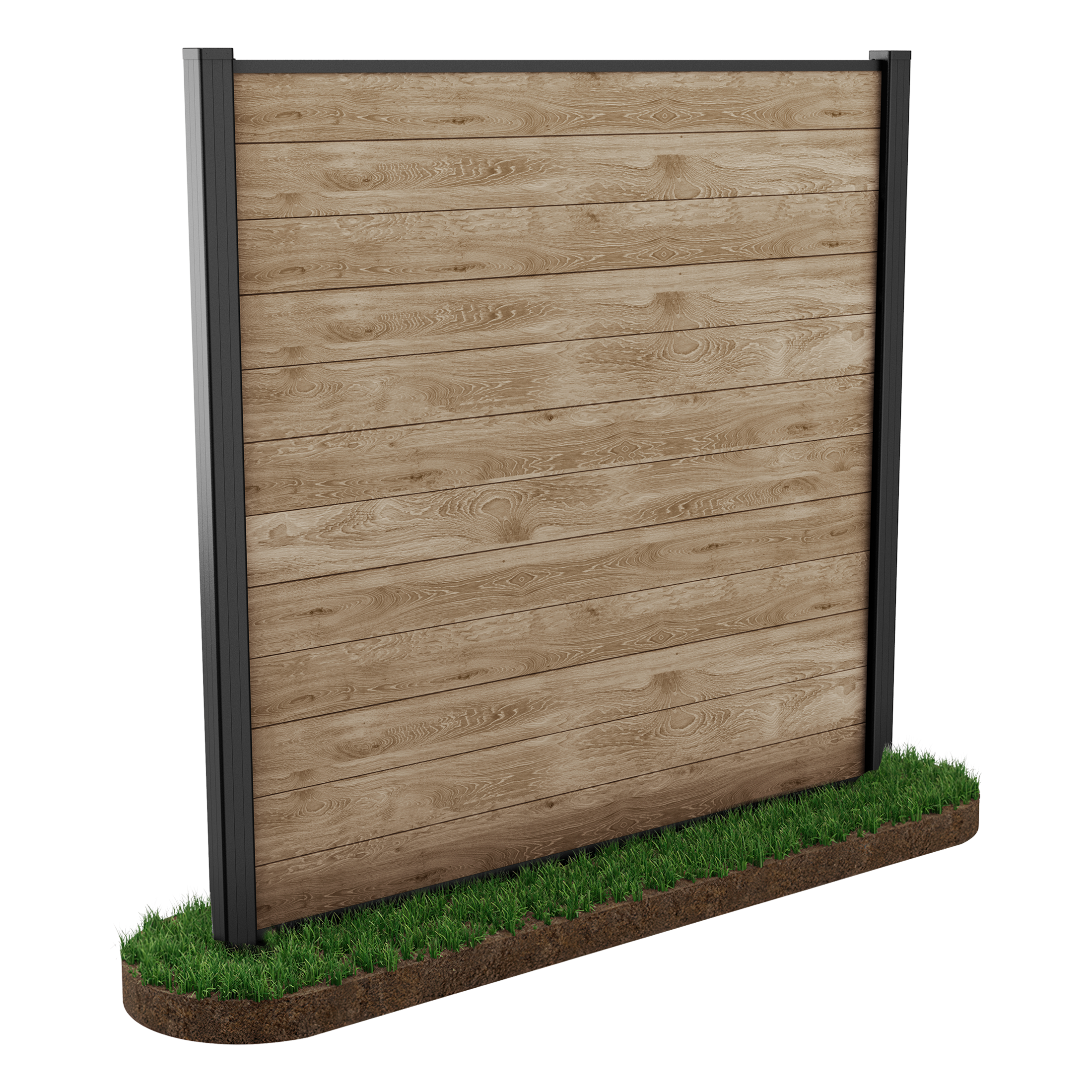Przęsło ogrodzeniowe 1,8x1,8m do mocowania w ziemi Ashwood marki Keter
