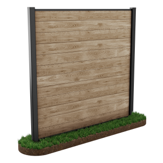 Przęsło ogrodzeniowe 1,8x1,8m do mocowania w ziemi Ashwood marki Keter