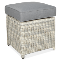 Pufa TRIVENTO White Grey