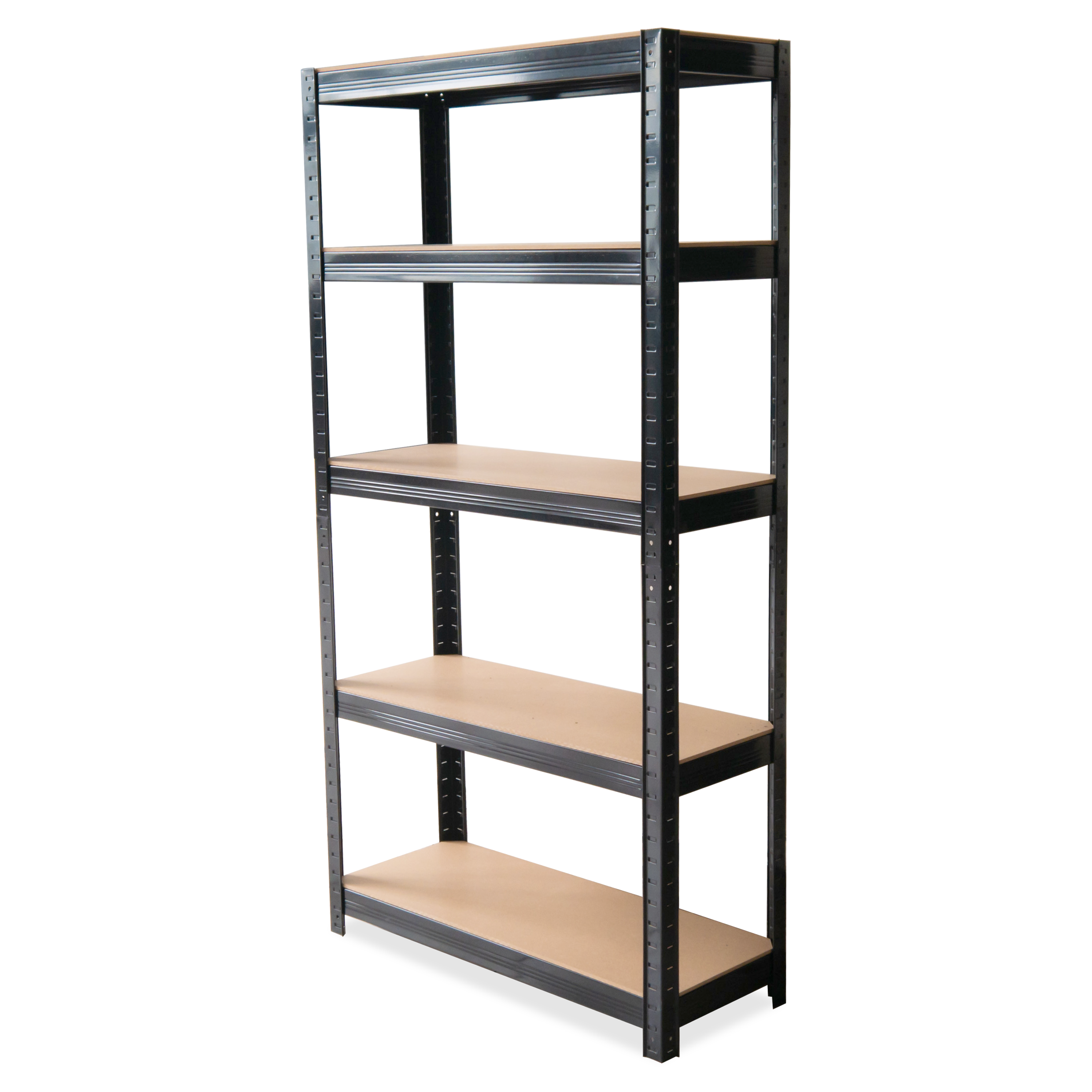 Regał warsztatowy metalowy 180x90x40cm BLACK - Hardmaister
