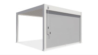 Roleta opuszczana do pergoli ELEGANCE/DELUXE/FUSION 4 m White - Gutroof