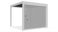 Roleta opuszczana do pergoli ELEGANCE/DELUXE/FUSION 3 m White - Gutroof