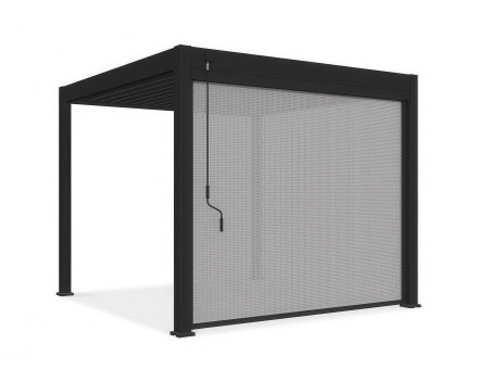 Roleta opuszczana do pergoli ELEGANCE/DELUXE/FUSION 3 m Anthracite - Gutroof