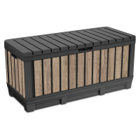 Skrzynia ogrodowa DECO KENTWOOD 350L Ashwood - Keter
