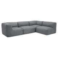 Narożnik do ogrodu modułowy ALORA Comfort Grey - Bjørkka
