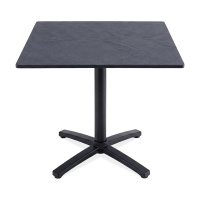 Stolik z aluminiową podstawą ALVIA/VENA 80 cm - Bjørkka