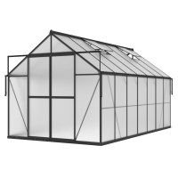 Szklarnia poliwęglanowa Slide-In NEW 244x429cm Black - Cultivo