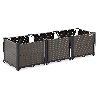 Skrzynia uprawowa GROW BOX PLUS L 123x41x45CM - CULTIVO
