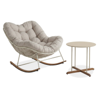 Zestaw na taras RONDA 1+1 Light Beige - BJORKKA