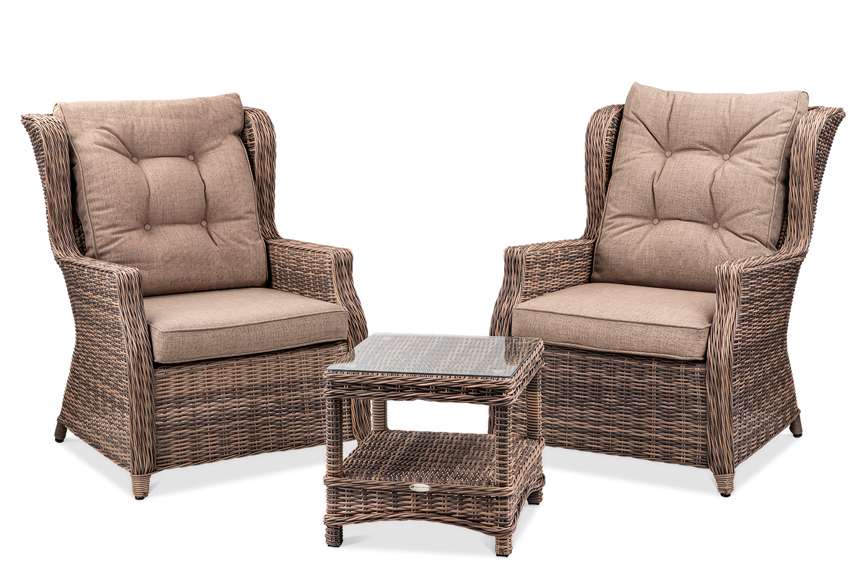 Zestaw wypoczynkowy TRIVENTO DUO Brown