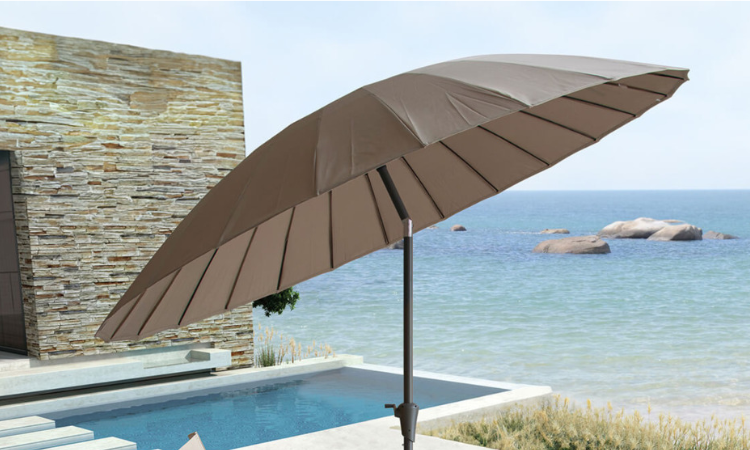 Parasol do ogrodu PHUKET 2,8m Taupe