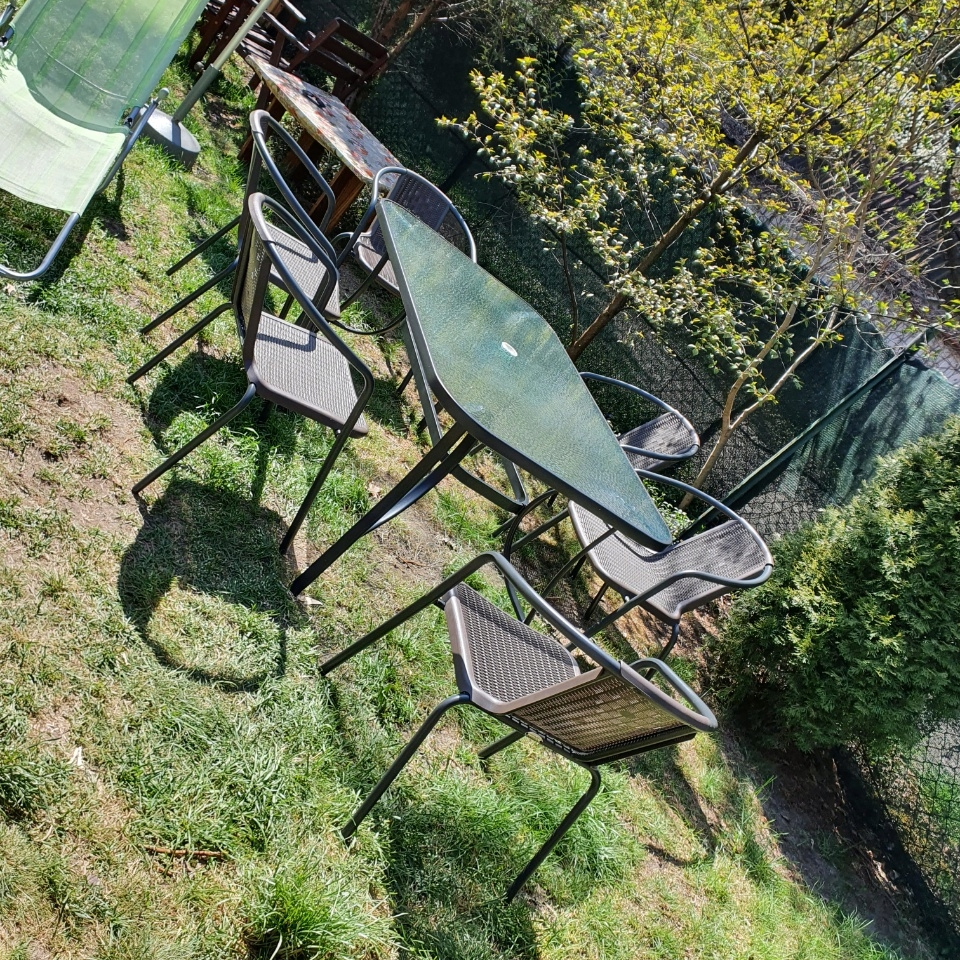 Zestaw ogrodowy SIMPLE 150/6 Cappuccino zdjęcie realizacji 1