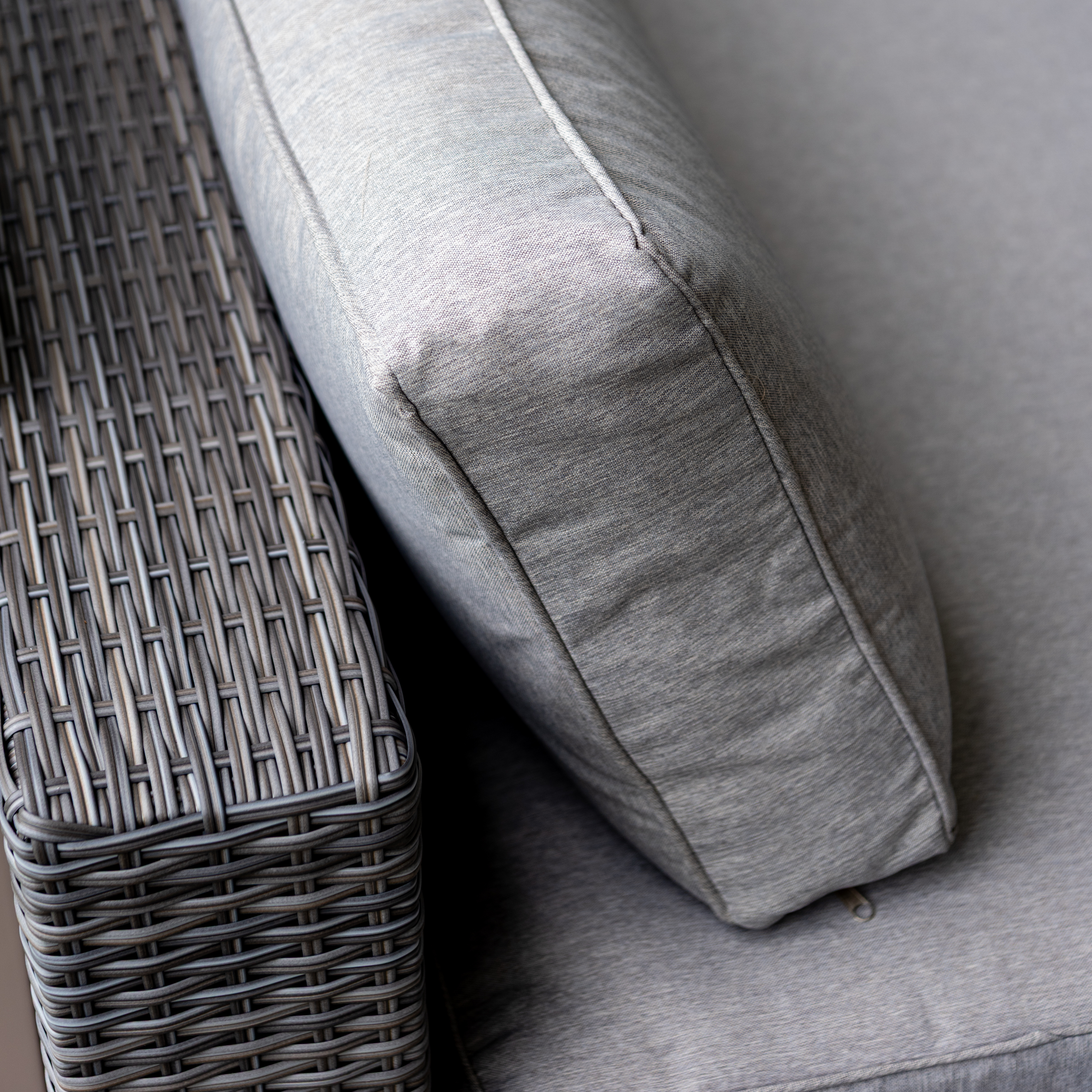 Narożnik technorattanowy VERONA Dark Grey zdjęcie realizacji 1